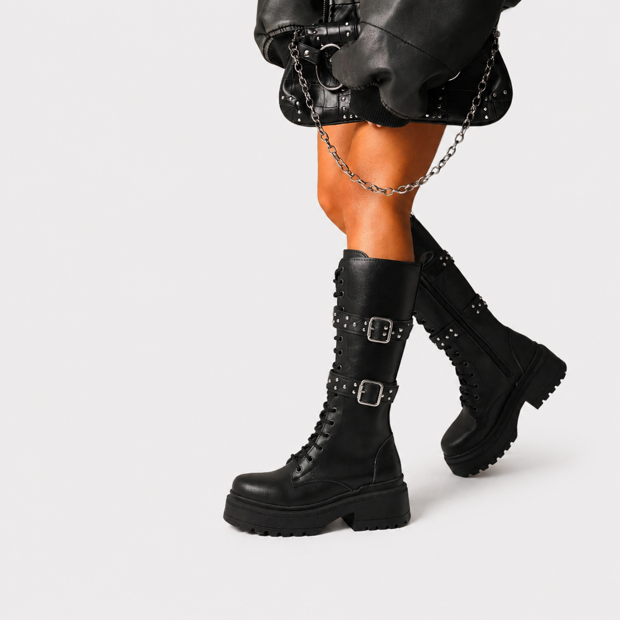 Botas Rosario, puestas