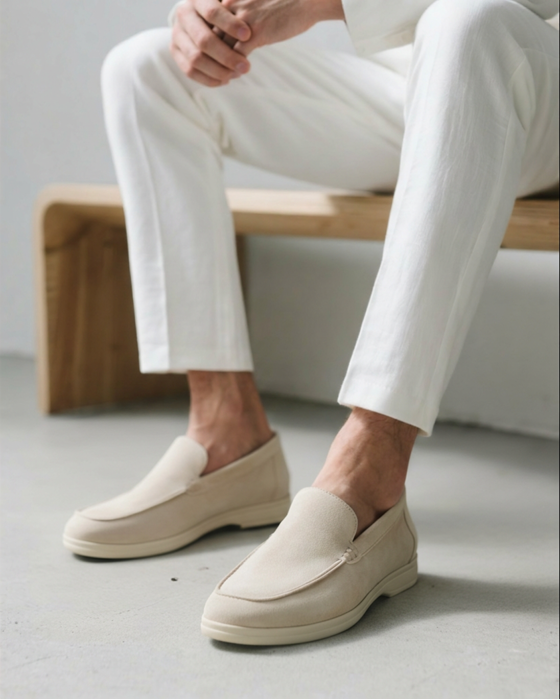 Bellagio | Loafer Classici in Pelle Scamosciata
