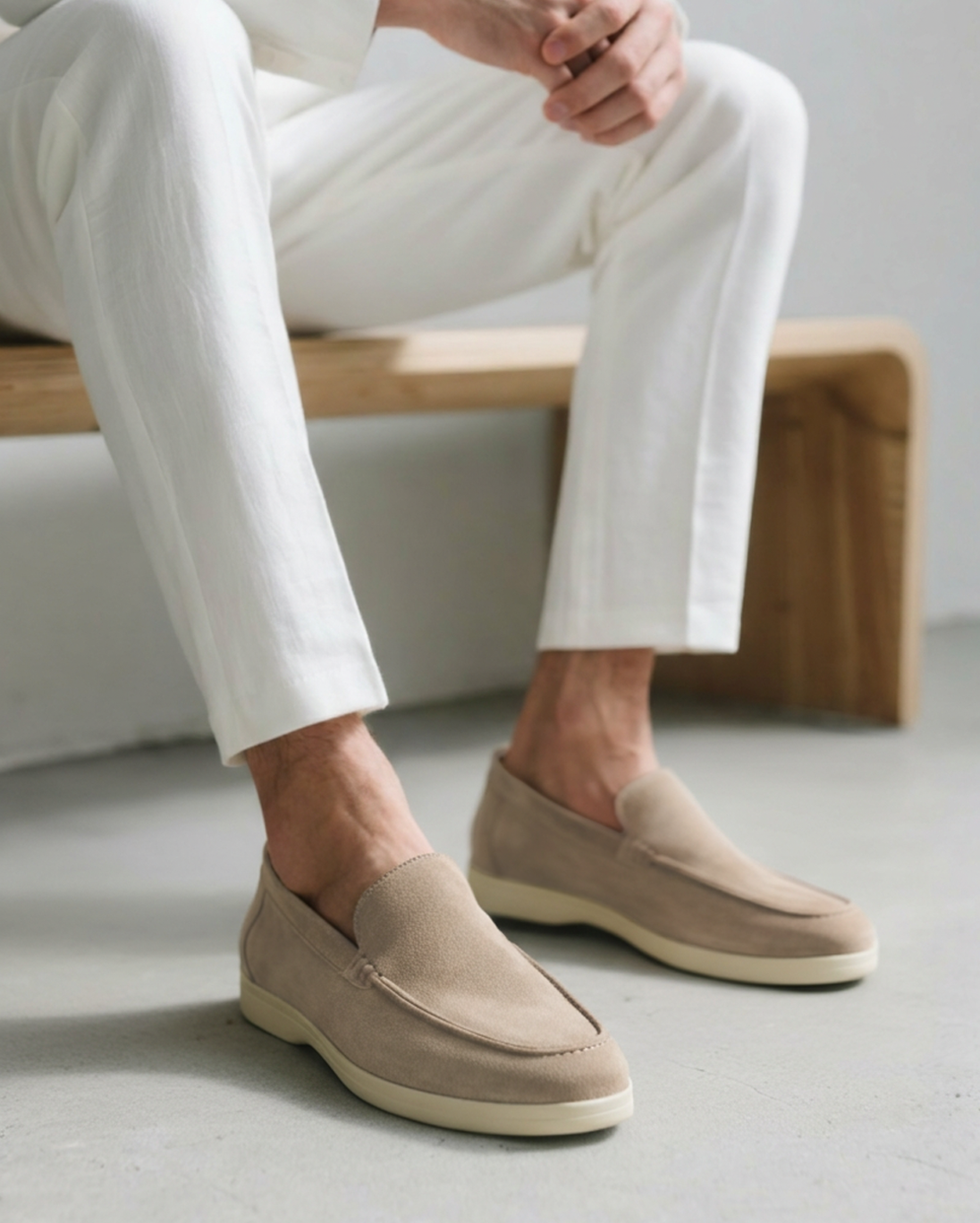 Bellagio | Loafer Classici in Pelle Scamosciata